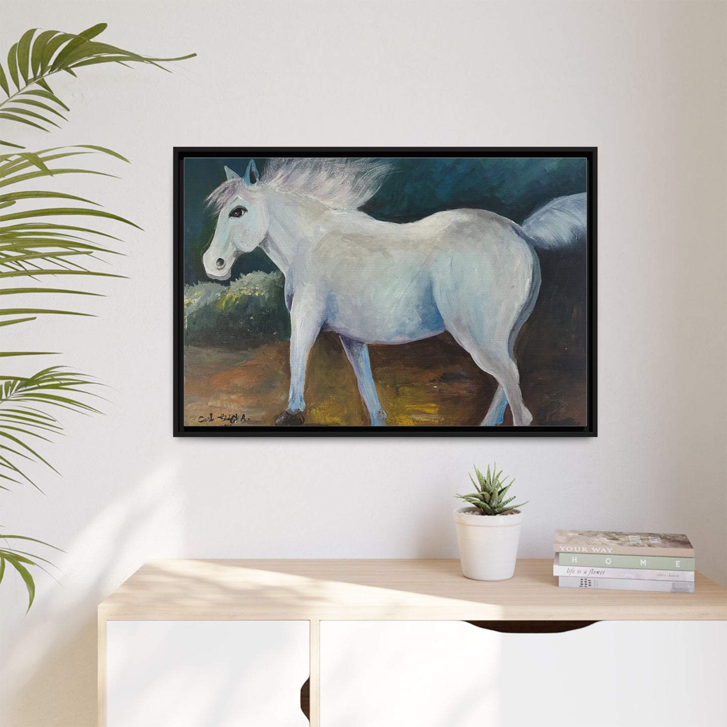 Canvas Horse Art