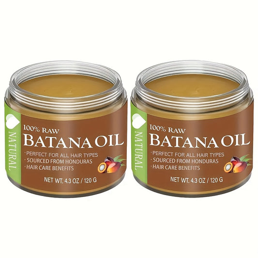 2-Pack Batana Hair Oil | Smoothing and Moisturizing for Dry Hair, for Moisturizing Scalp and Hair Care, Suitable for All Hair Types