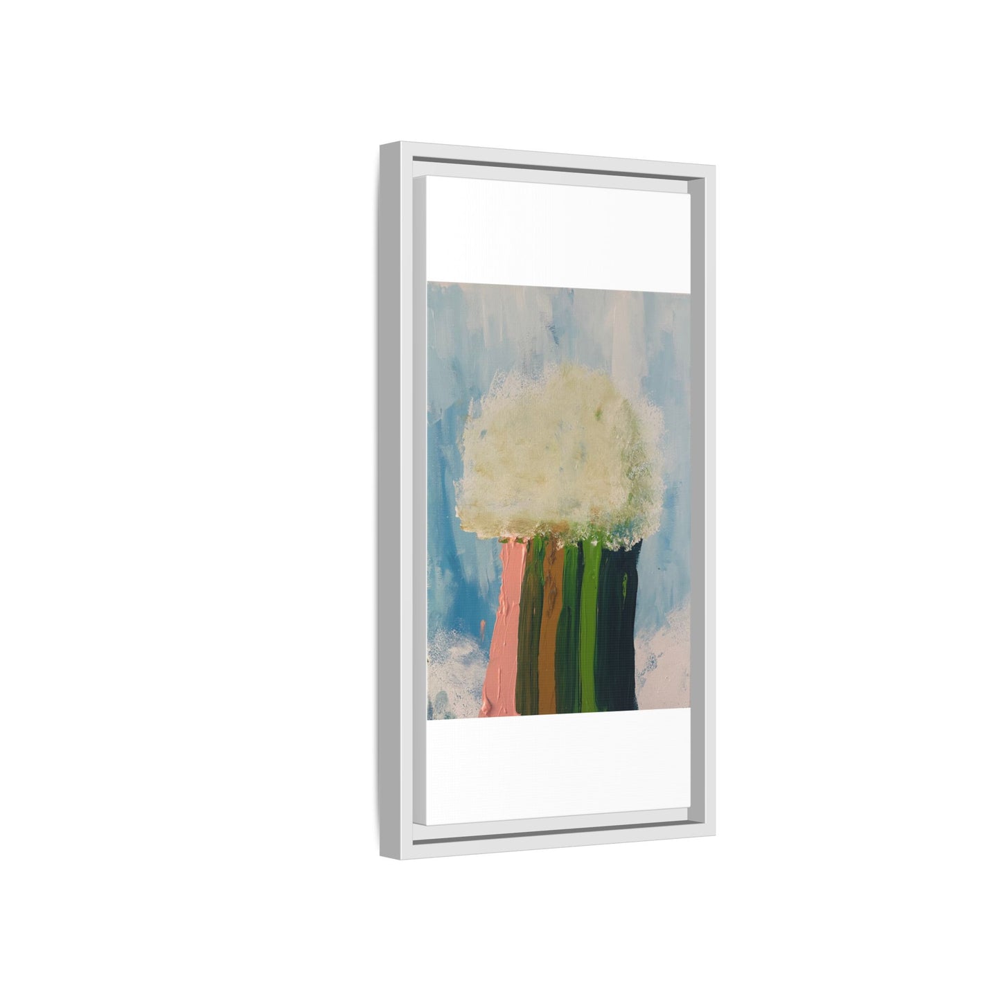 Canvas Wall Art - Cloud Dropping Rainbow