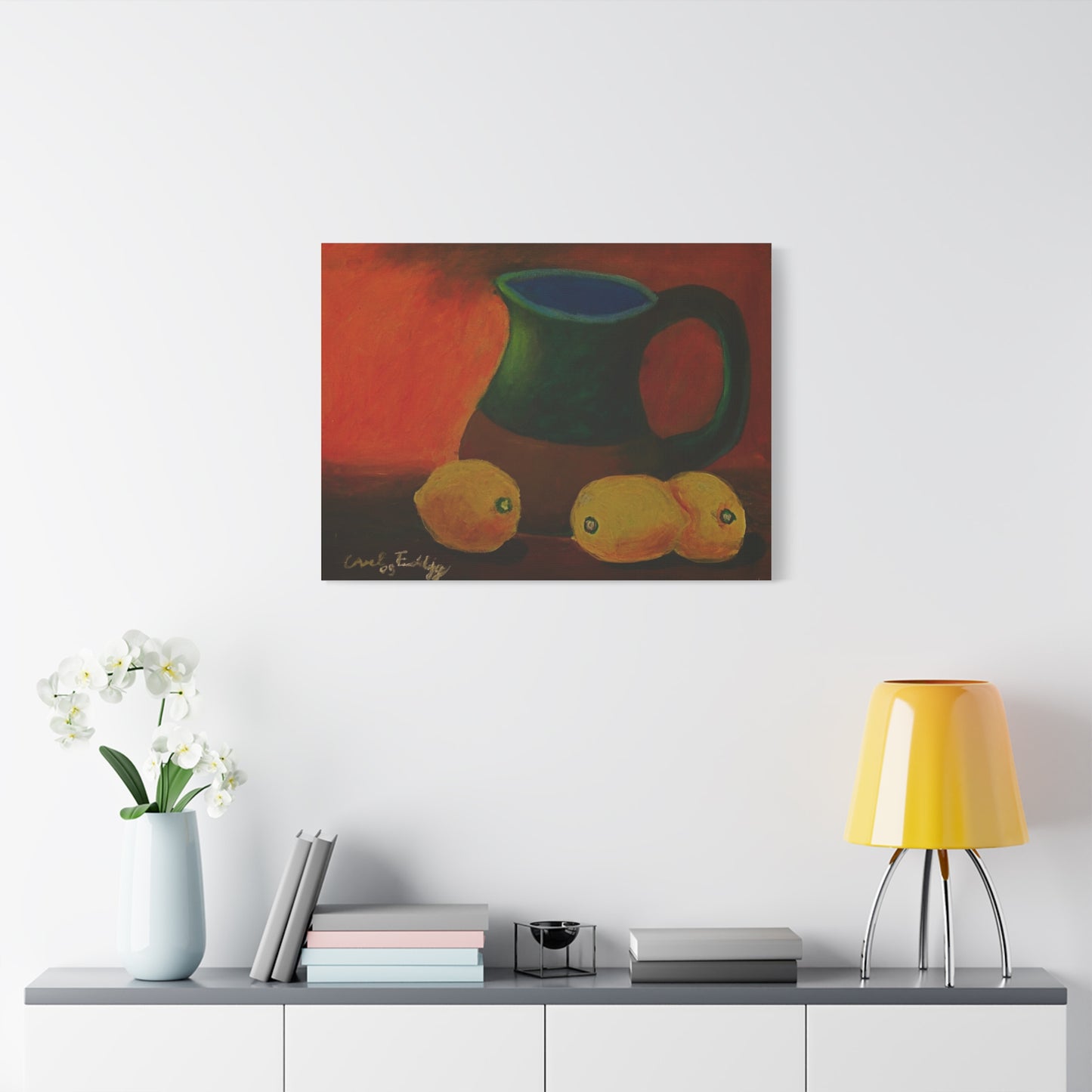 Canvas Print Tropical Lemon