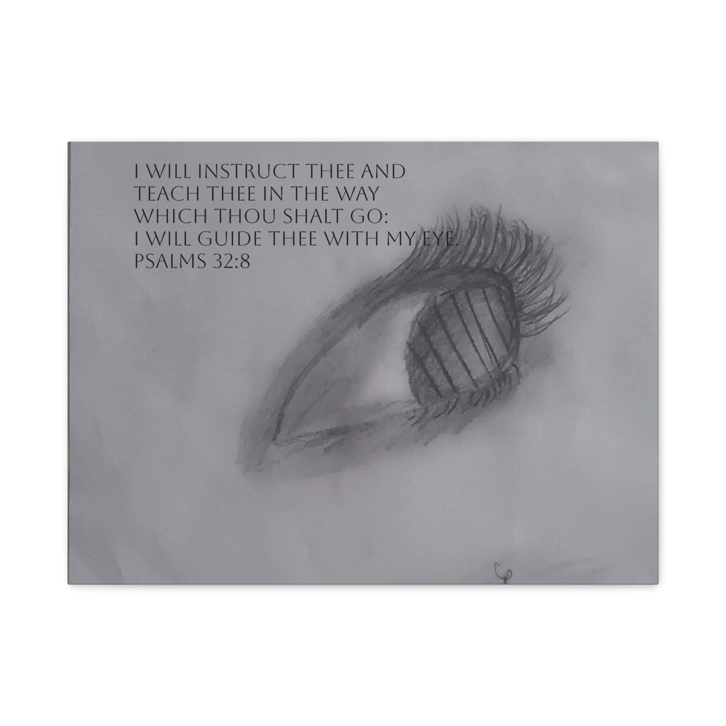 Canvas Wall Art - Jesus is Watching on Us