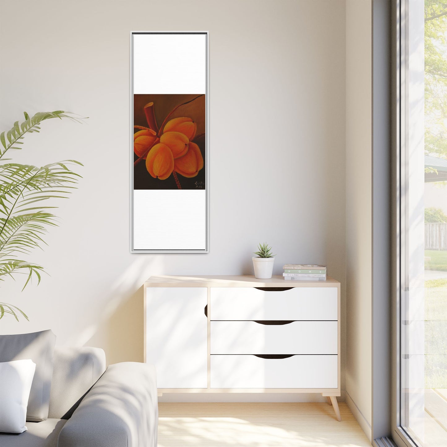 Matte Canvas, Framed (Multi-color)