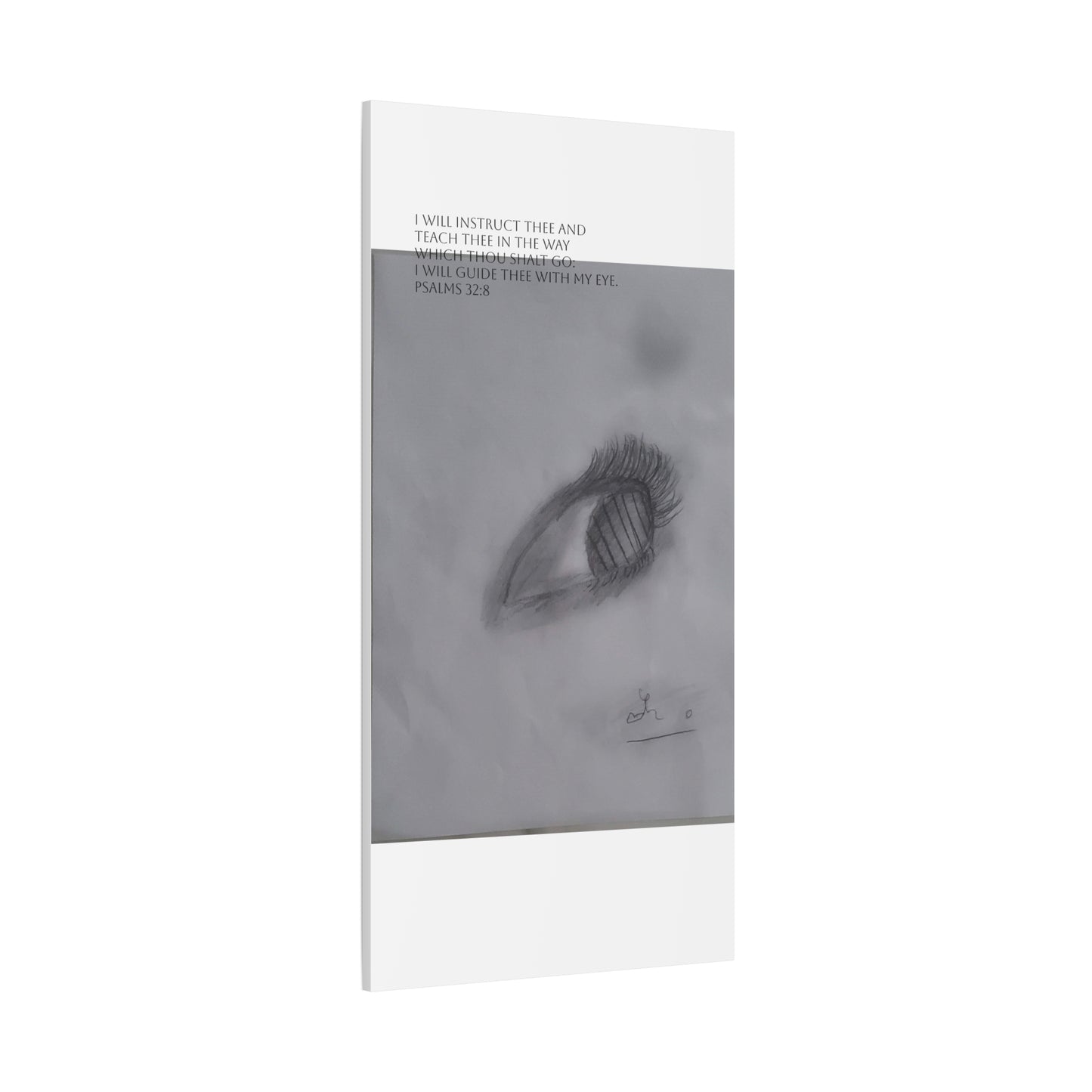 Canvas Wall Art - Jesus is Watching on Us