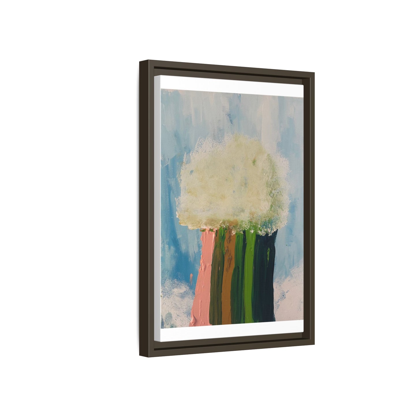 Canvas Wall Art - Cloud Dropping Rainbow