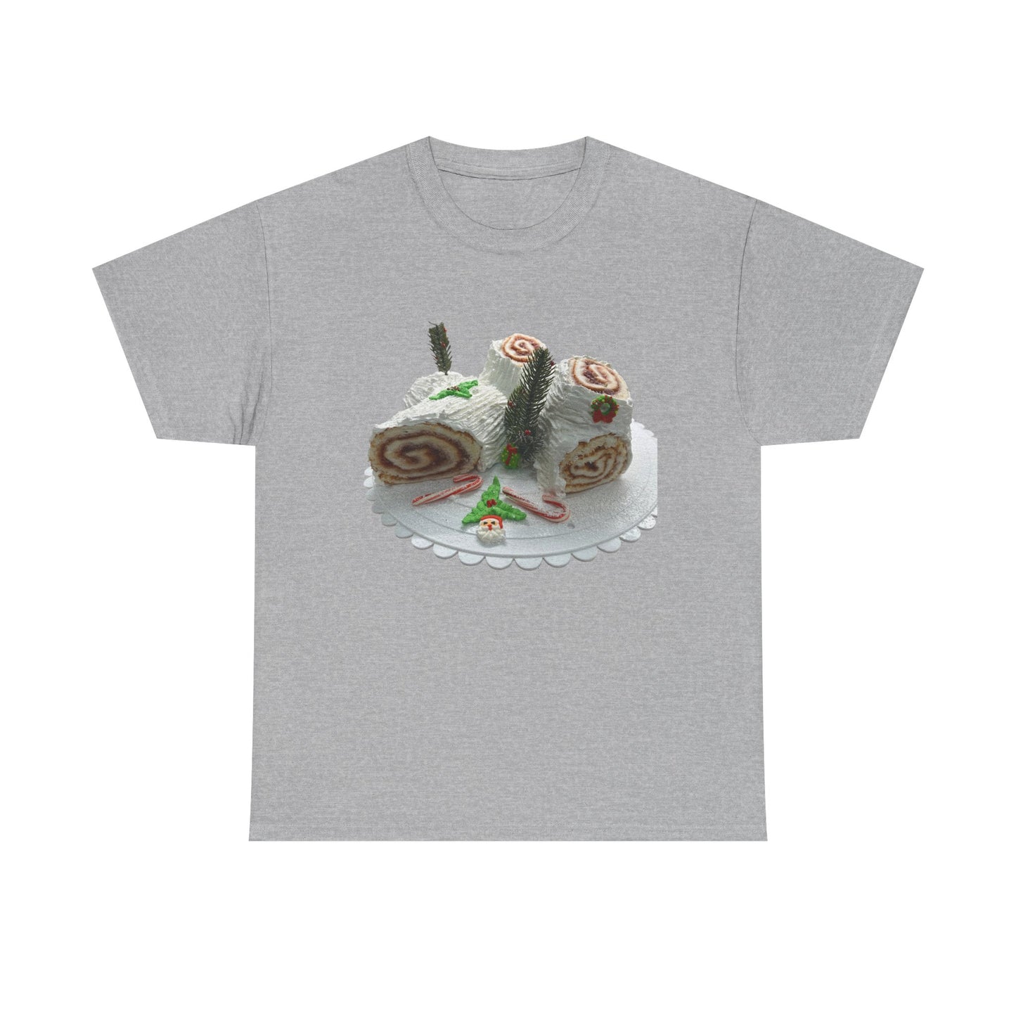 Festive Foodie Unisex Heavy Cotton Tee, Culinary Gift, Baking Lover Shirt, Holiday Apparel, Fun Food Print Top