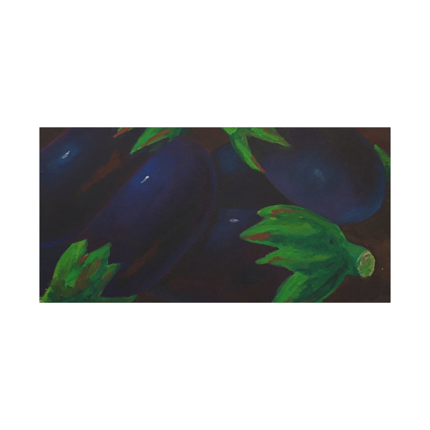 Canvas Print - Eggplant Design