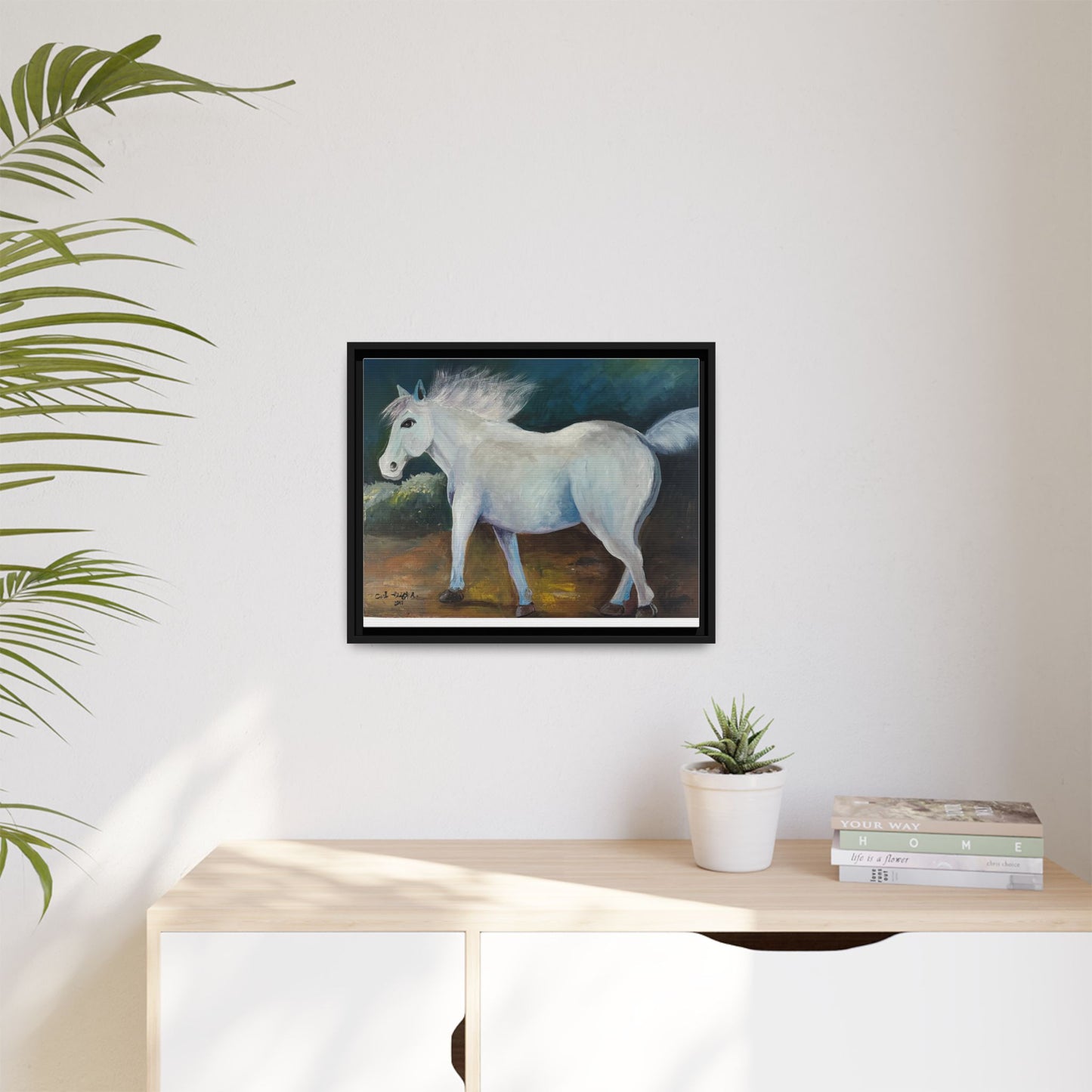 Canvas Horse Art