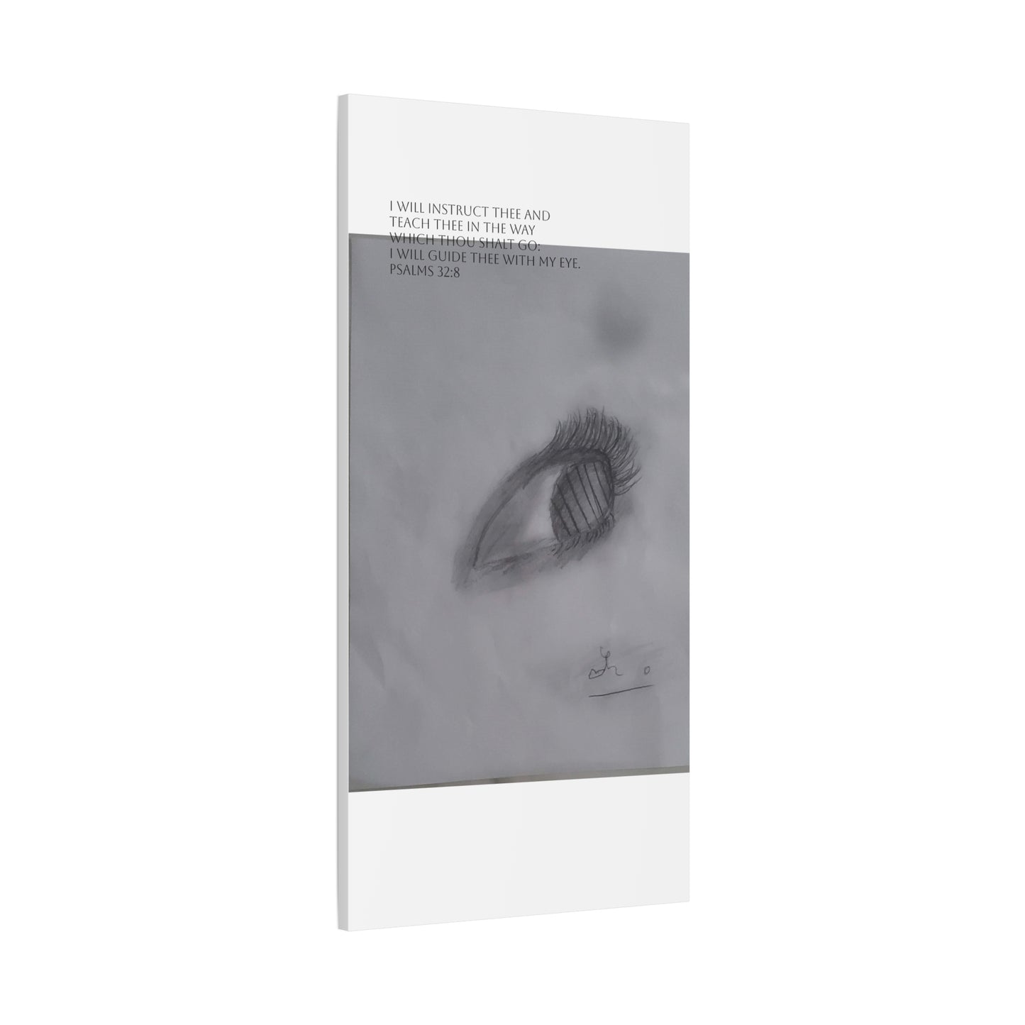 Canvas Wall Art - Jesus is Watching on Us