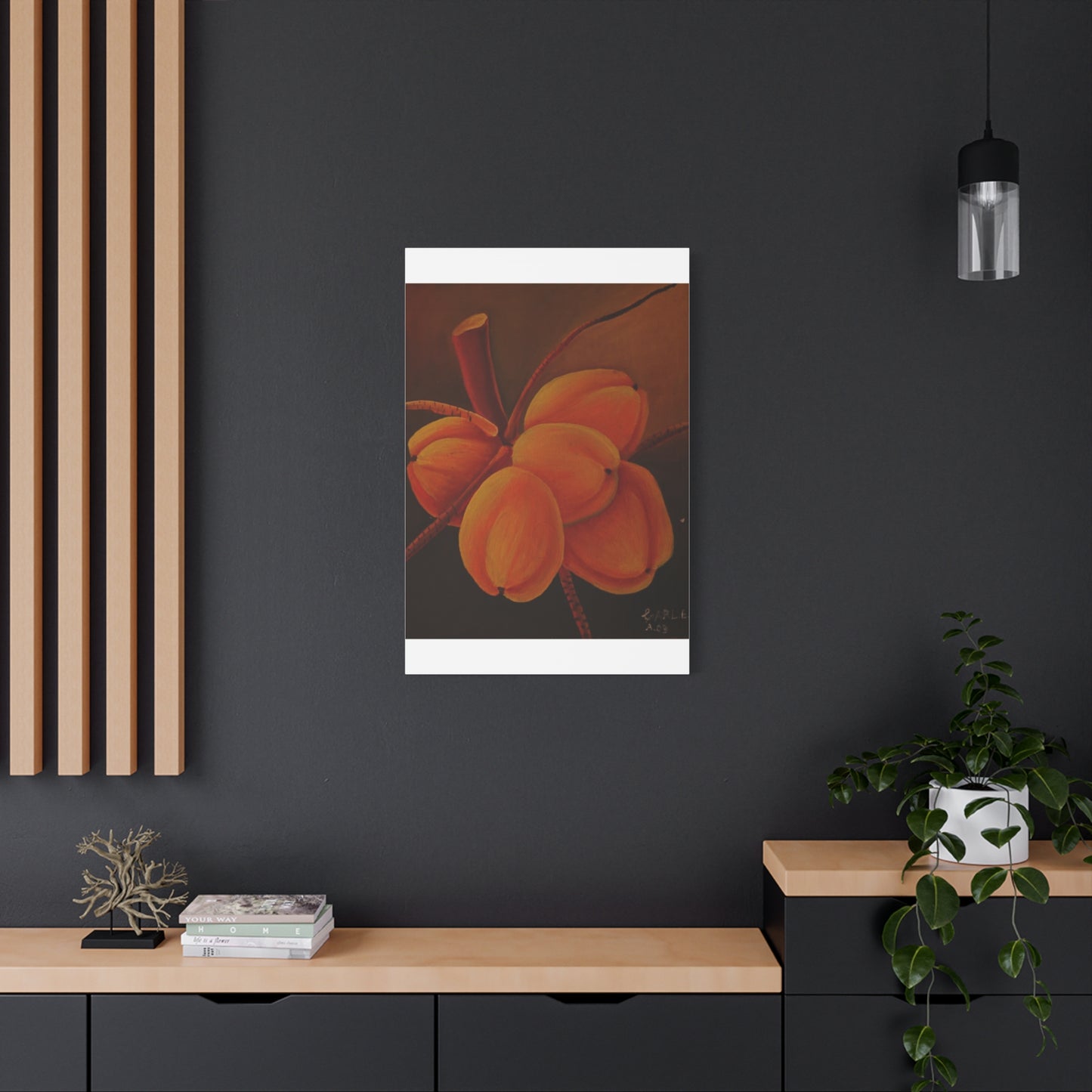 Canvas Print - Tropical Fruit Coconut Design