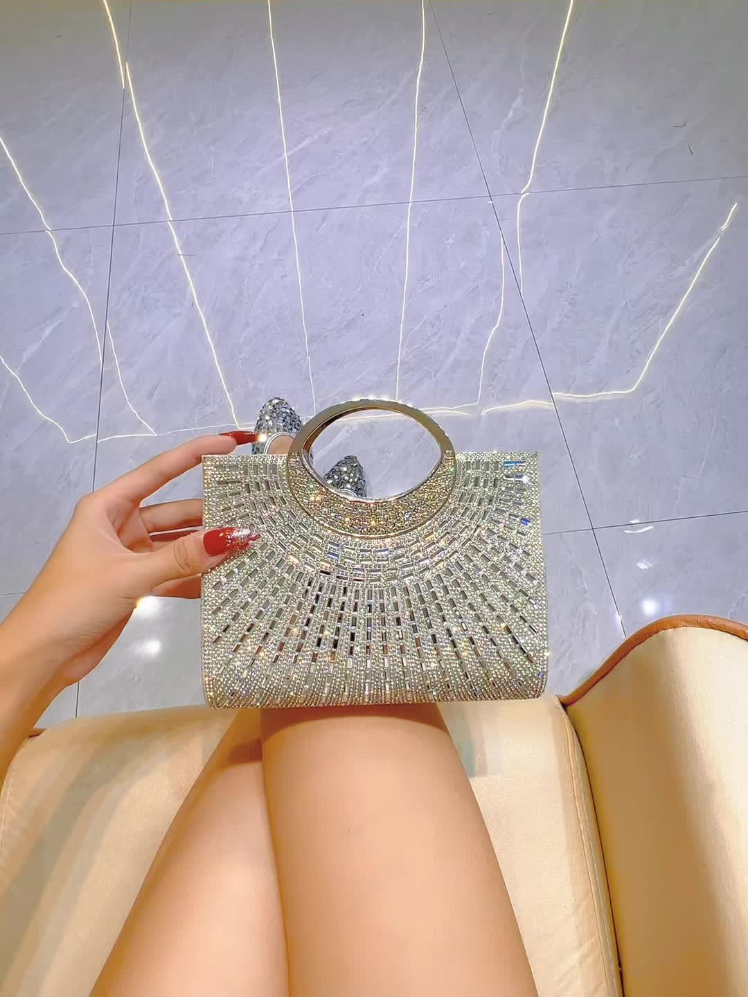 Rhinestone Evening Clutch & Purse