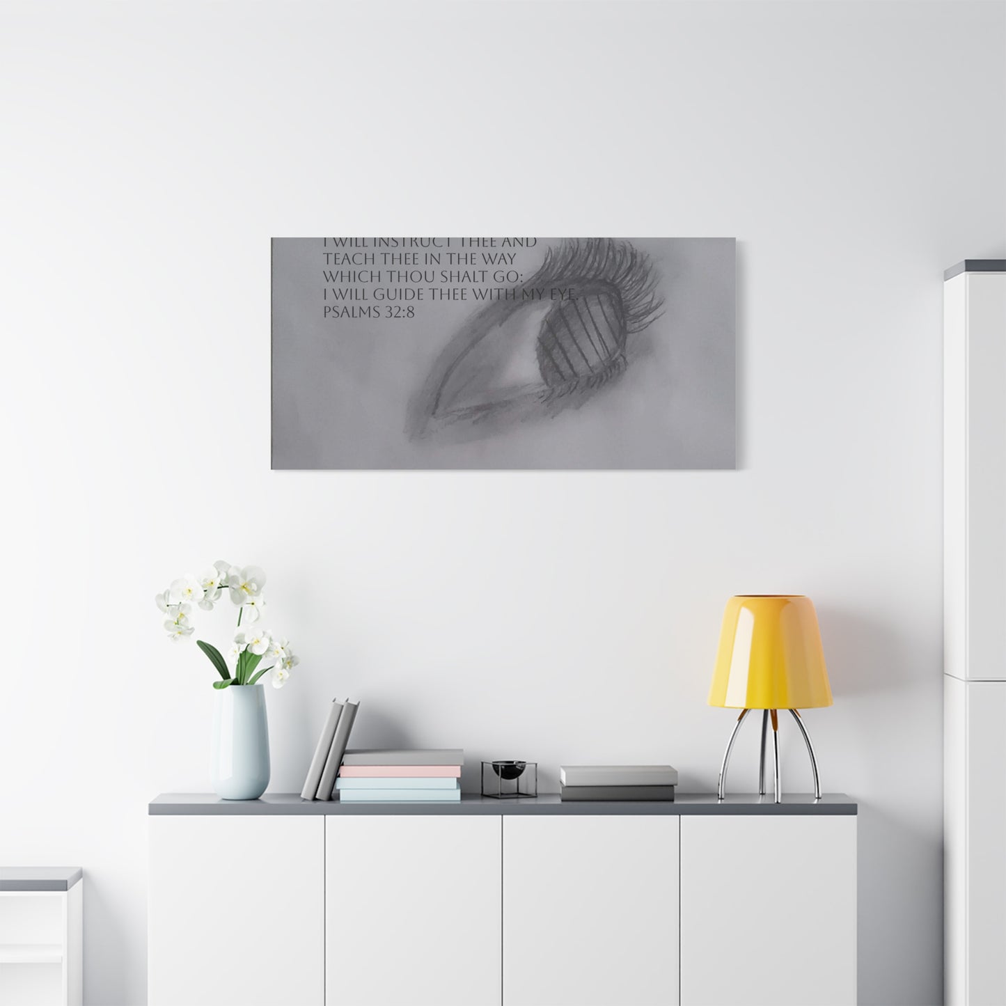 Canvas Wall Art - Jesus is Watching on Us