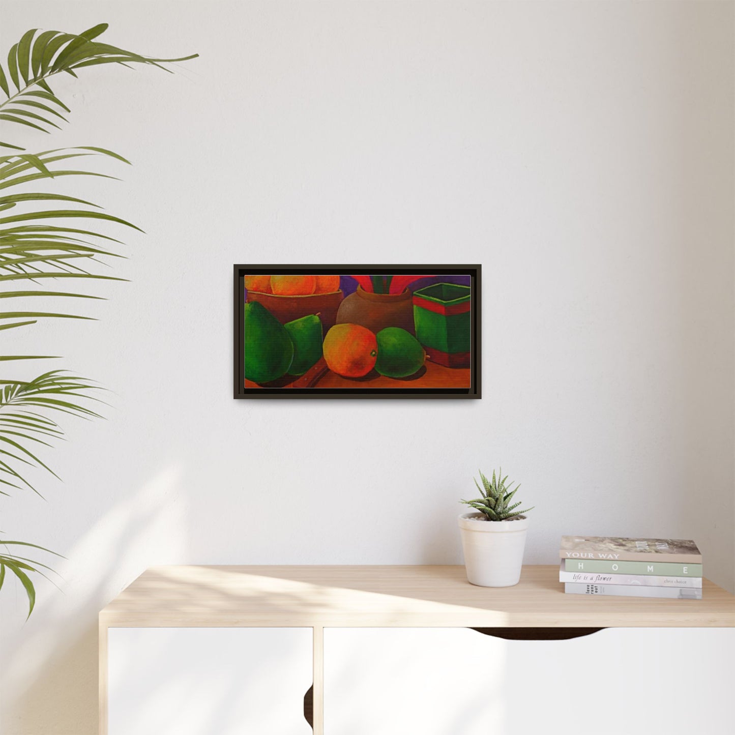 Tropical Fruits Canvas Wrap
