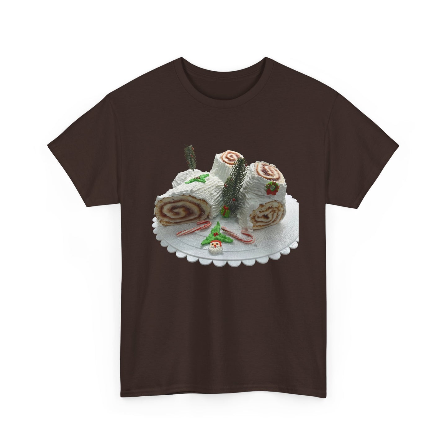 Festive Foodie Unisex Heavy Cotton Tee, Culinary Gift, Baking Lover Shirt, Holiday Apparel, Fun Food Print Top