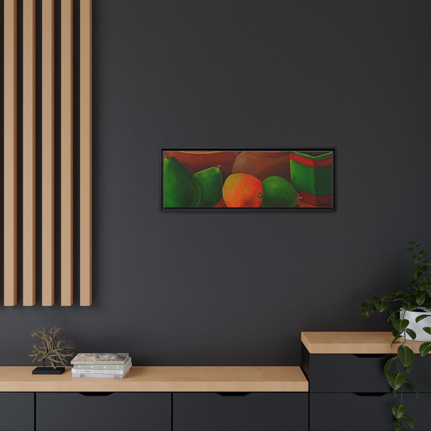 Canvas Wall Art - Tropical Fruits Design