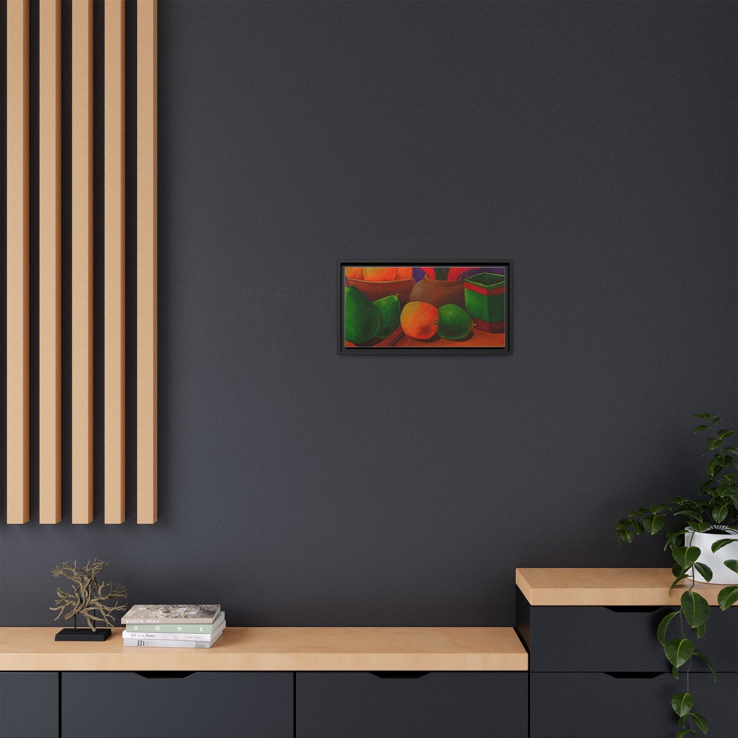 Canvas Wall Art - Tropical Fruits Design
