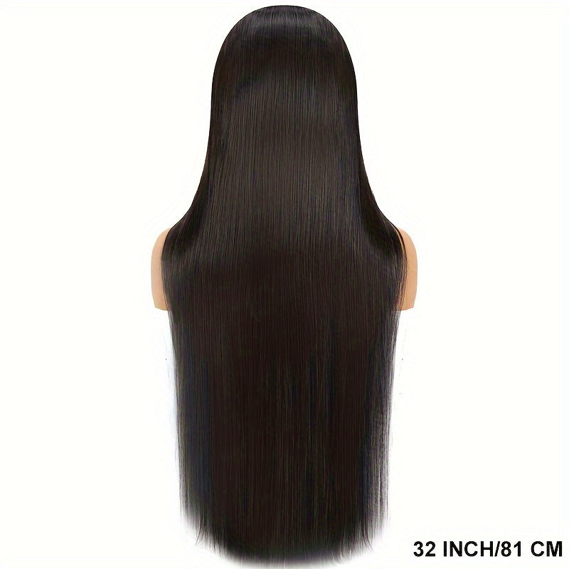 250% Density Brazilian Virgin Straight Wig with Bangs