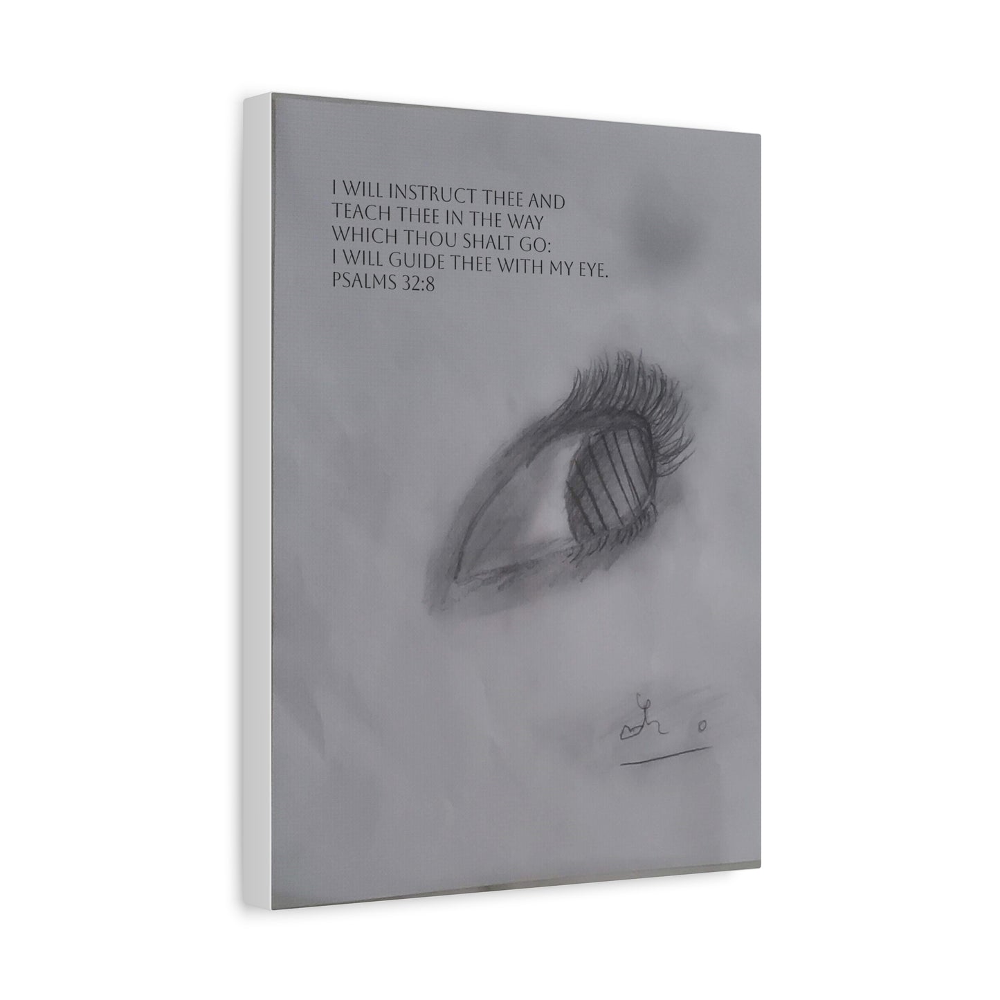 Canvas Wall Art - Jesus is Watching on Us