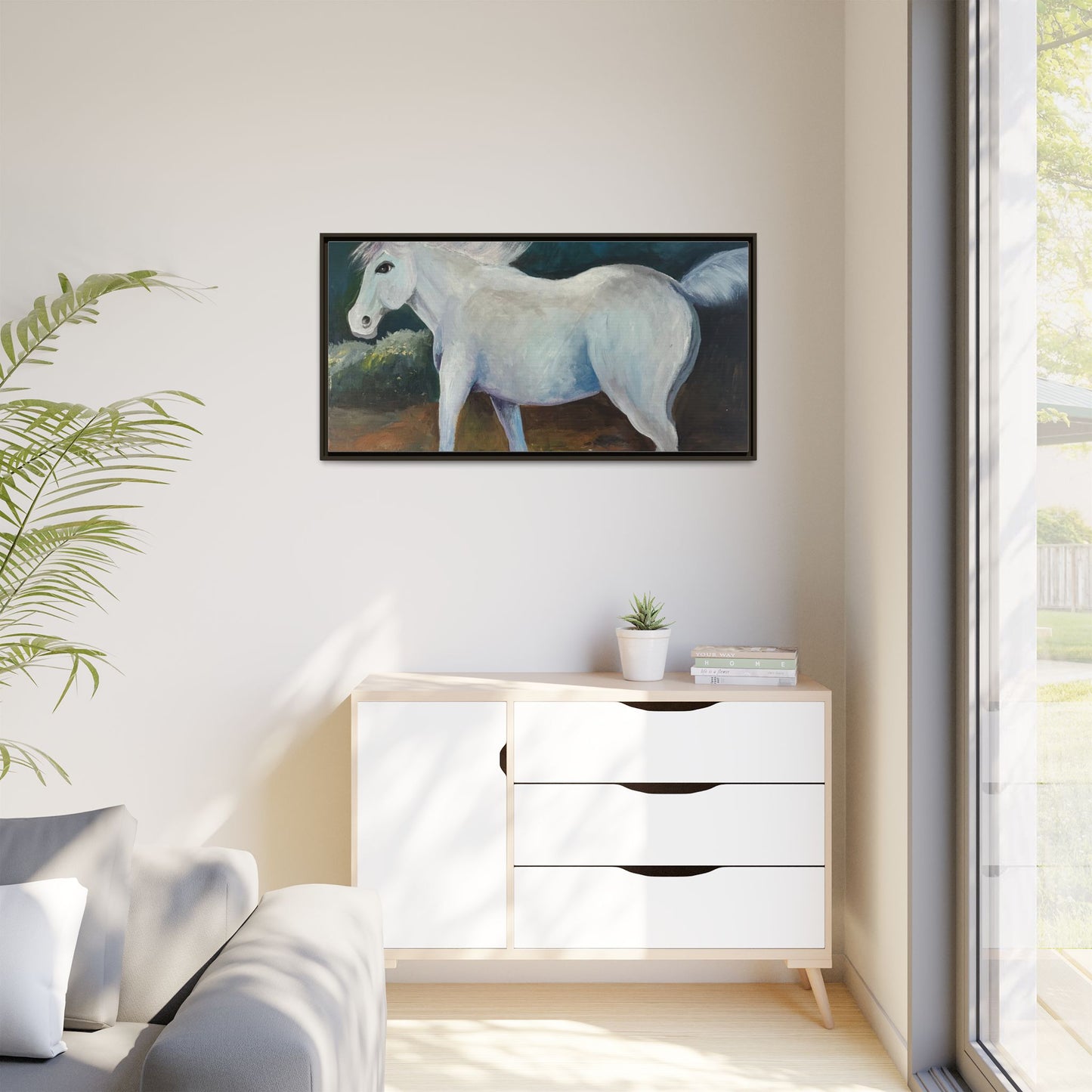 Canvas Horse Art