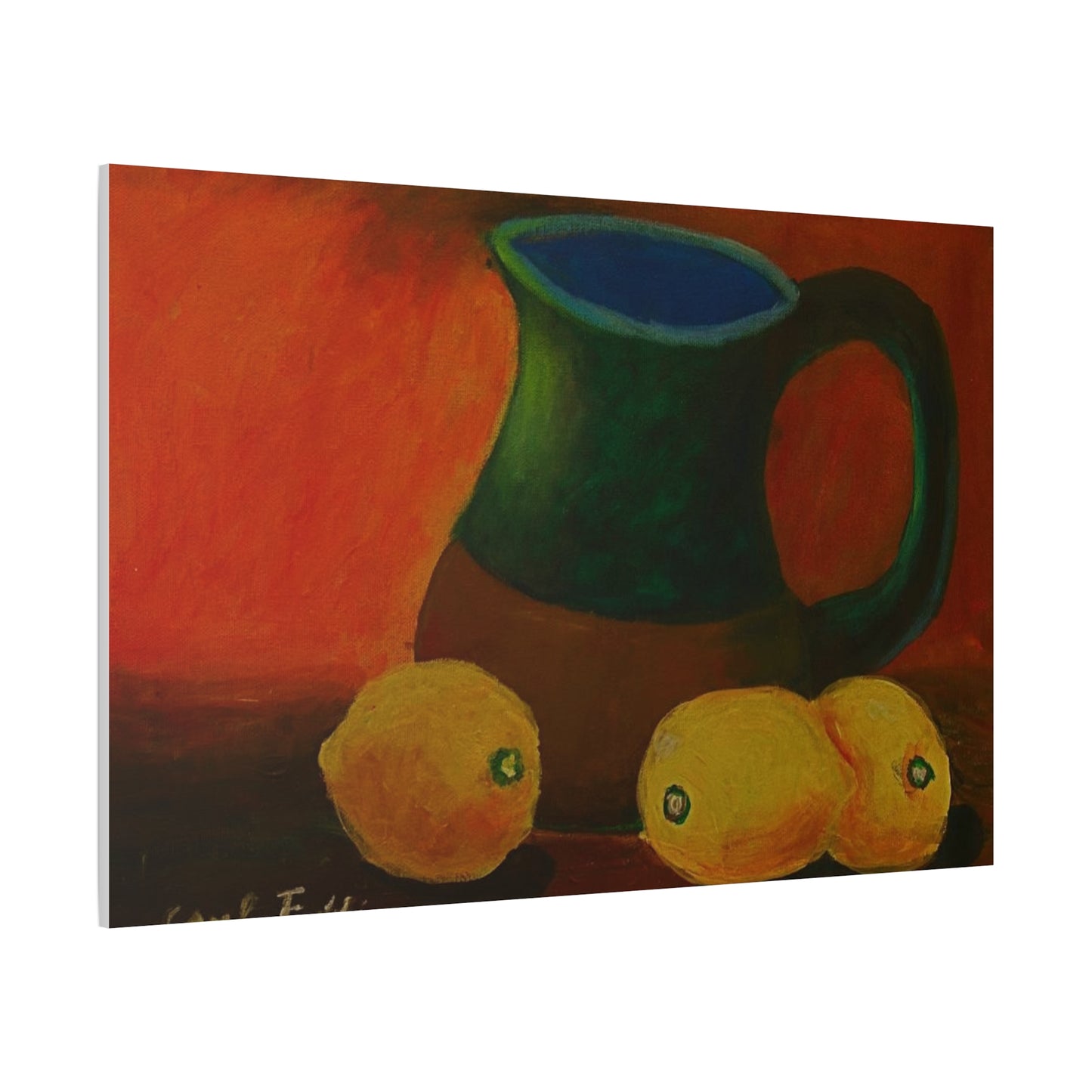 Canvas Print Tropical Lemon