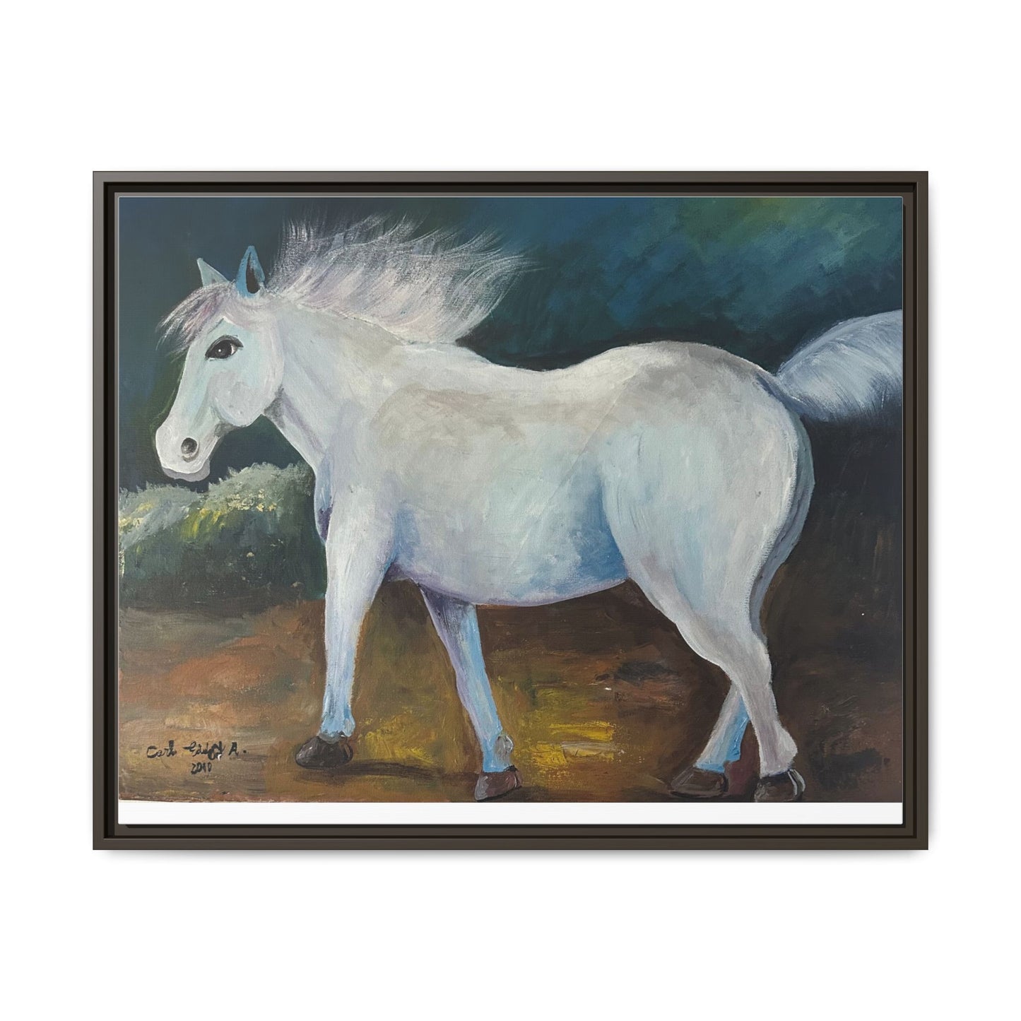 Canvas Horse Art