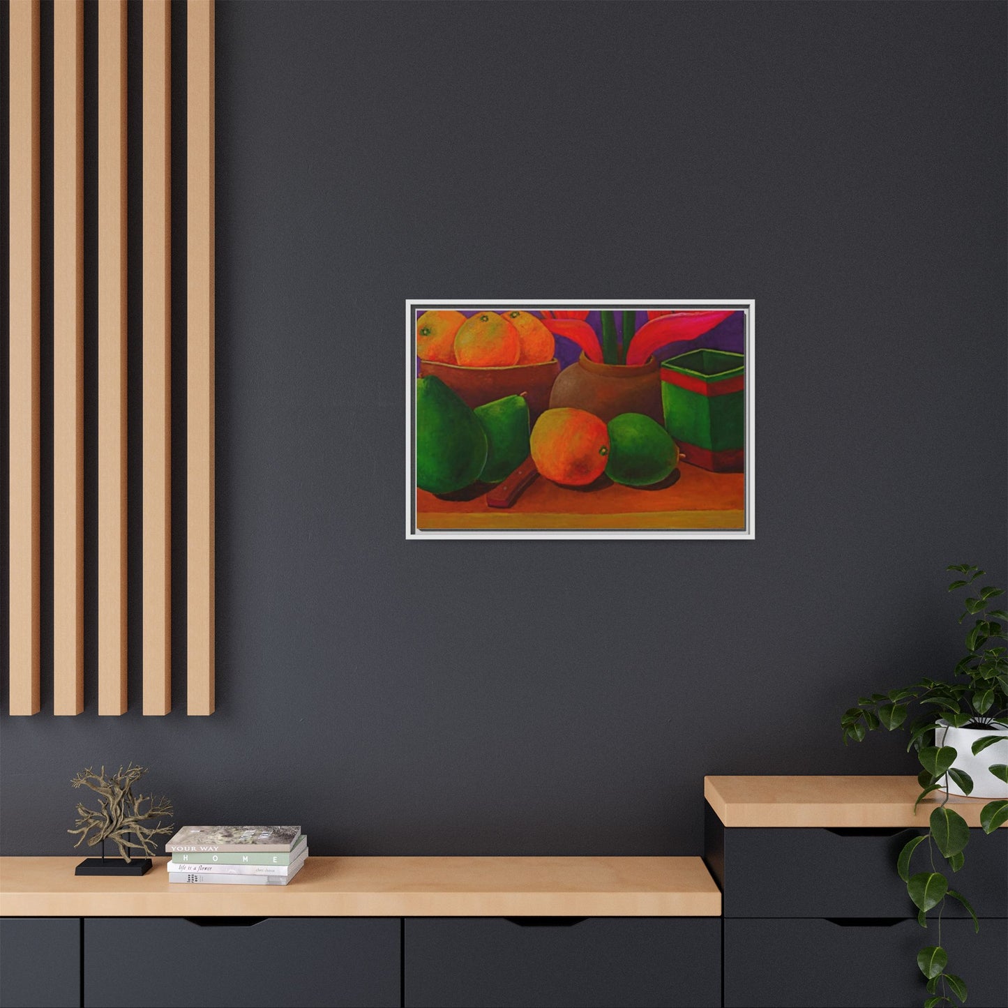 Canvas Wall Art - Tropical Fruits Design