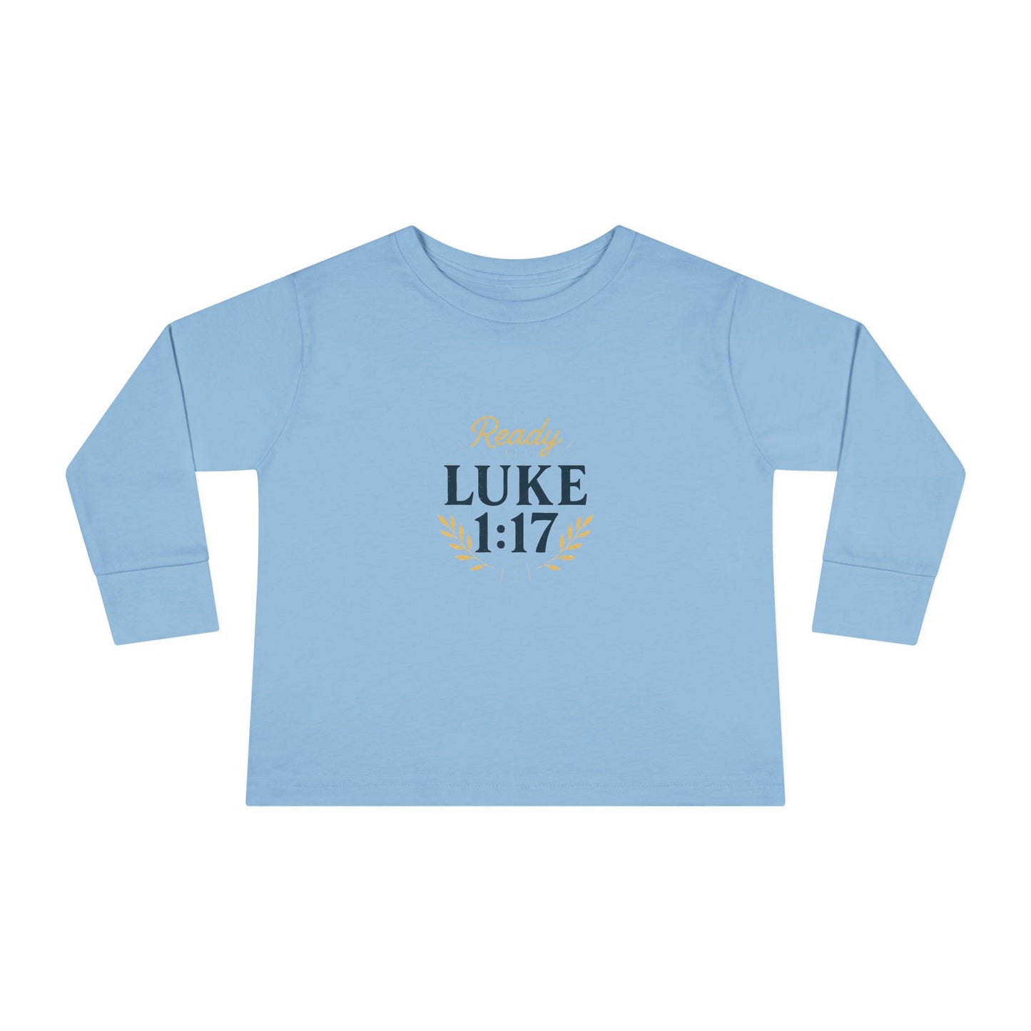Religious Toddler Long Sleeve Tee - READY FOR THE LORD