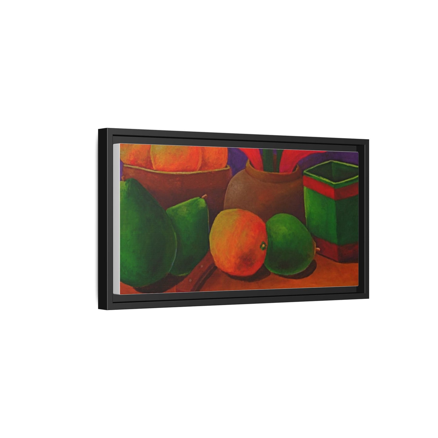 Canvas Wall Art - Tropical Fruits Design