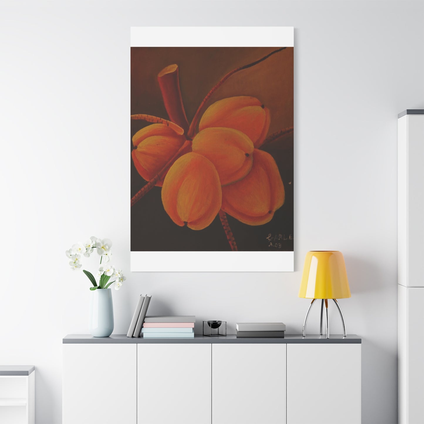 Canvas Print - Tropical Fruit Coconut Design