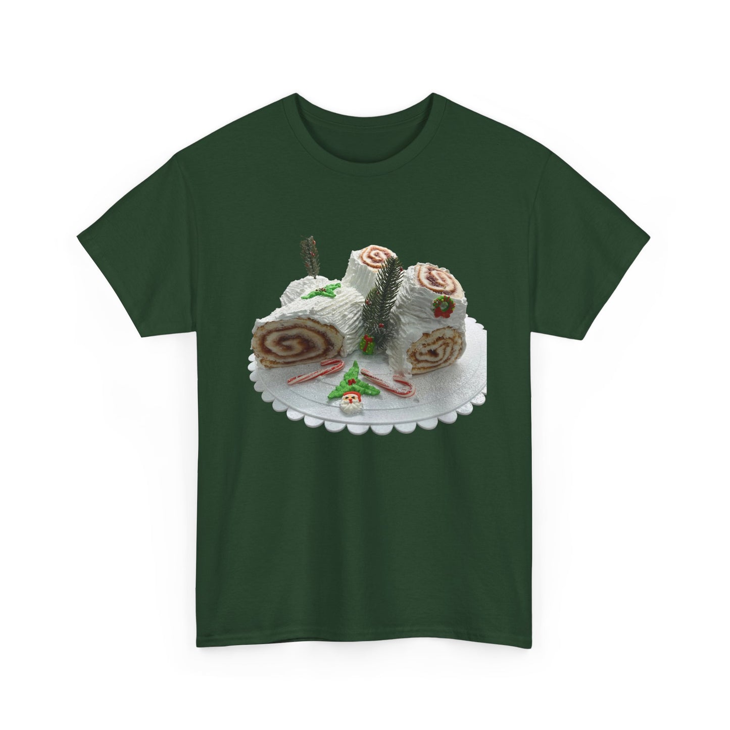 Festive Foodie Unisex Heavy Cotton Tee, Culinary Gift, Baking Lover Shirt, Holiday Apparel, Fun Food Print Top