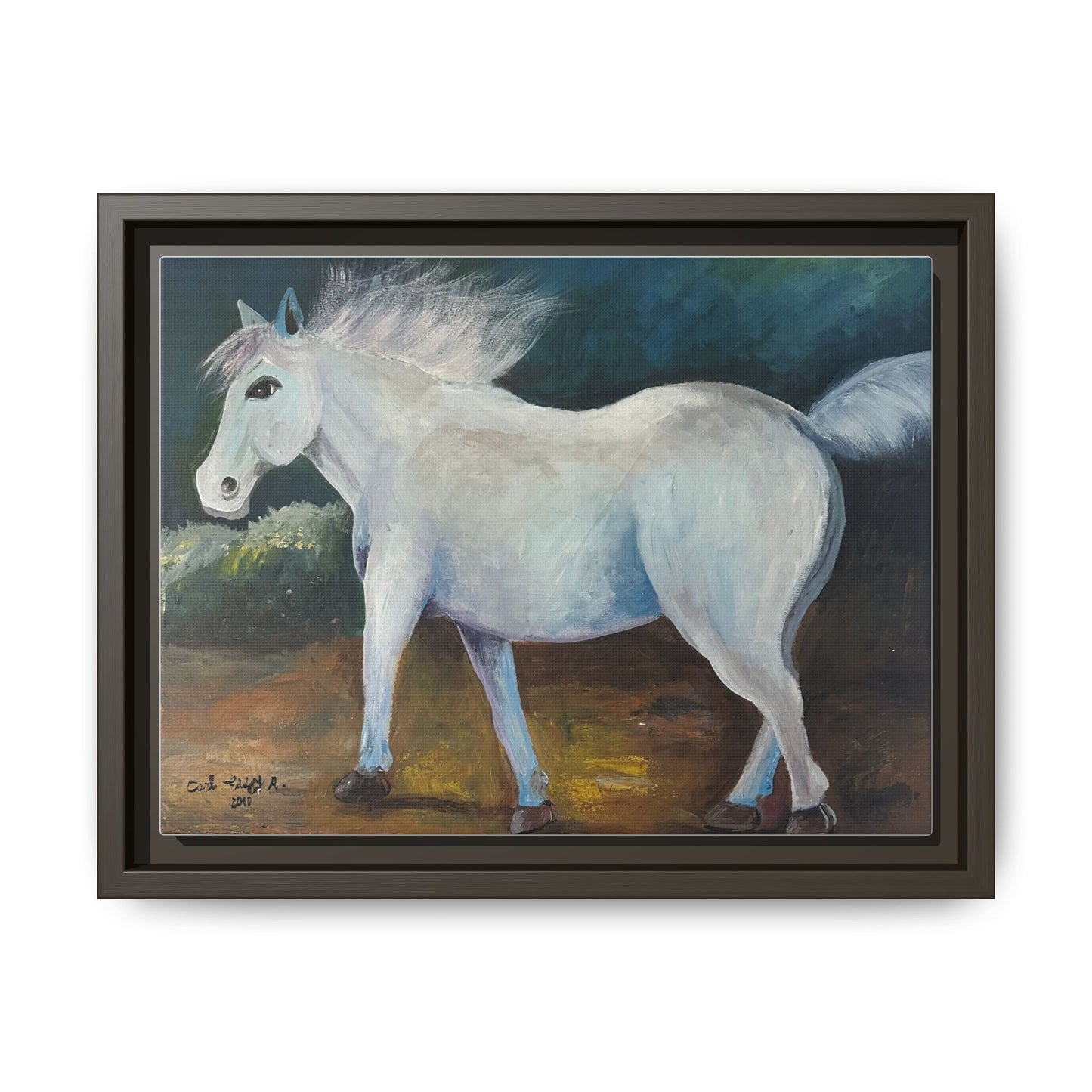 Canvas Horse Art