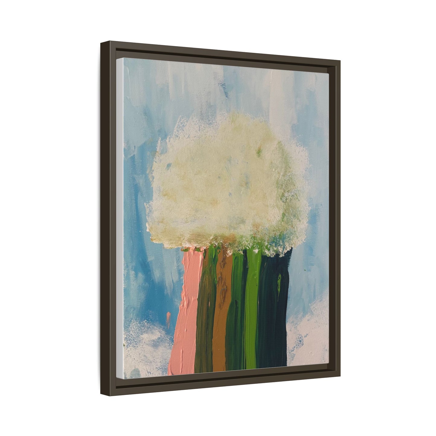 Canvas Wall Art - Cloud Dropping Rainbow
