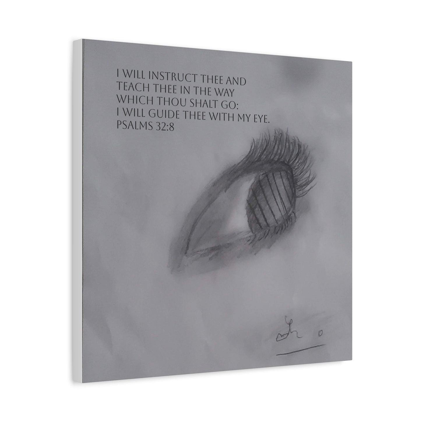 Canvas Wall Art - Jesus is Watching on Us