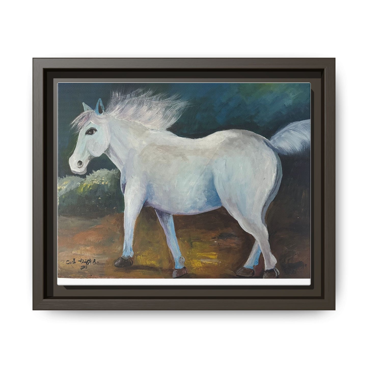 Canvas Horse Art