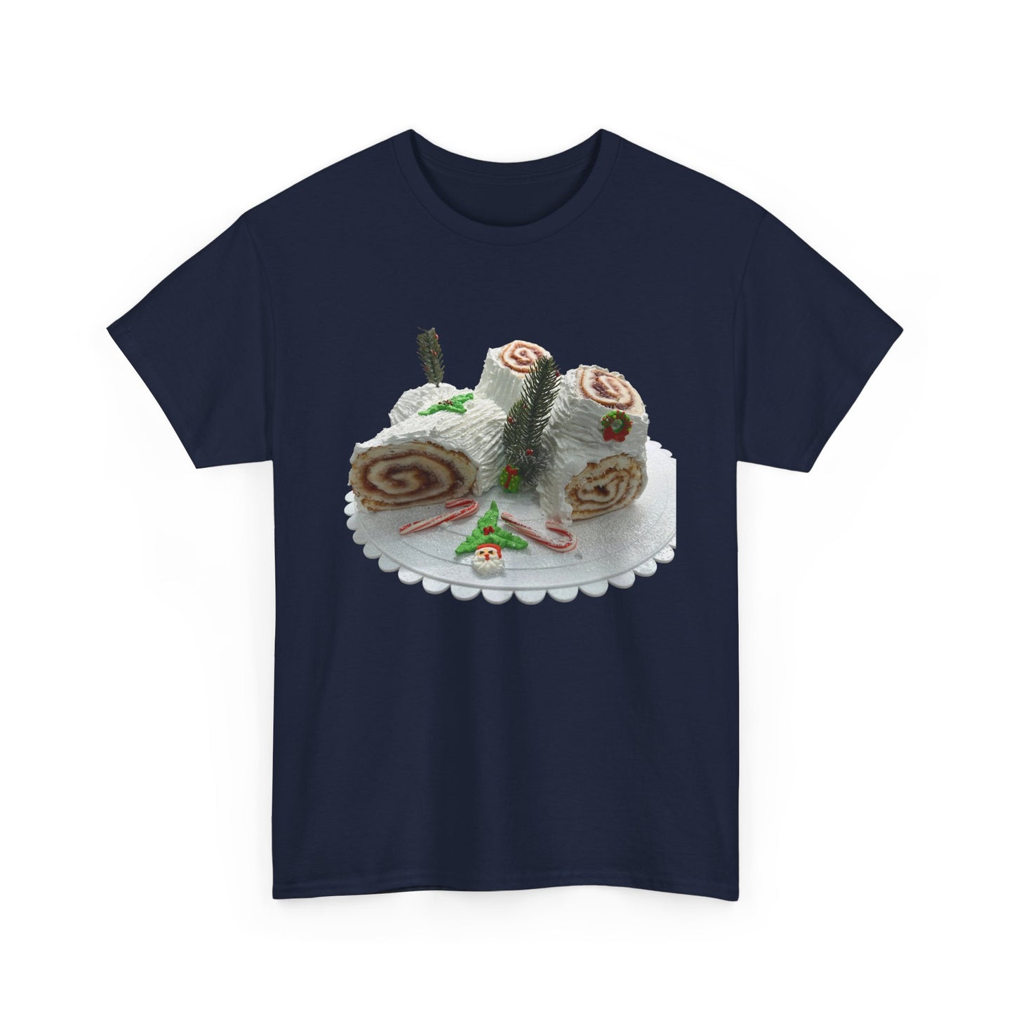 Festive Foodie Unisex Heavy Cotton Tee, Culinary Gift, Baking Lover Shirt, Holiday Apparel, Fun Food Print Top