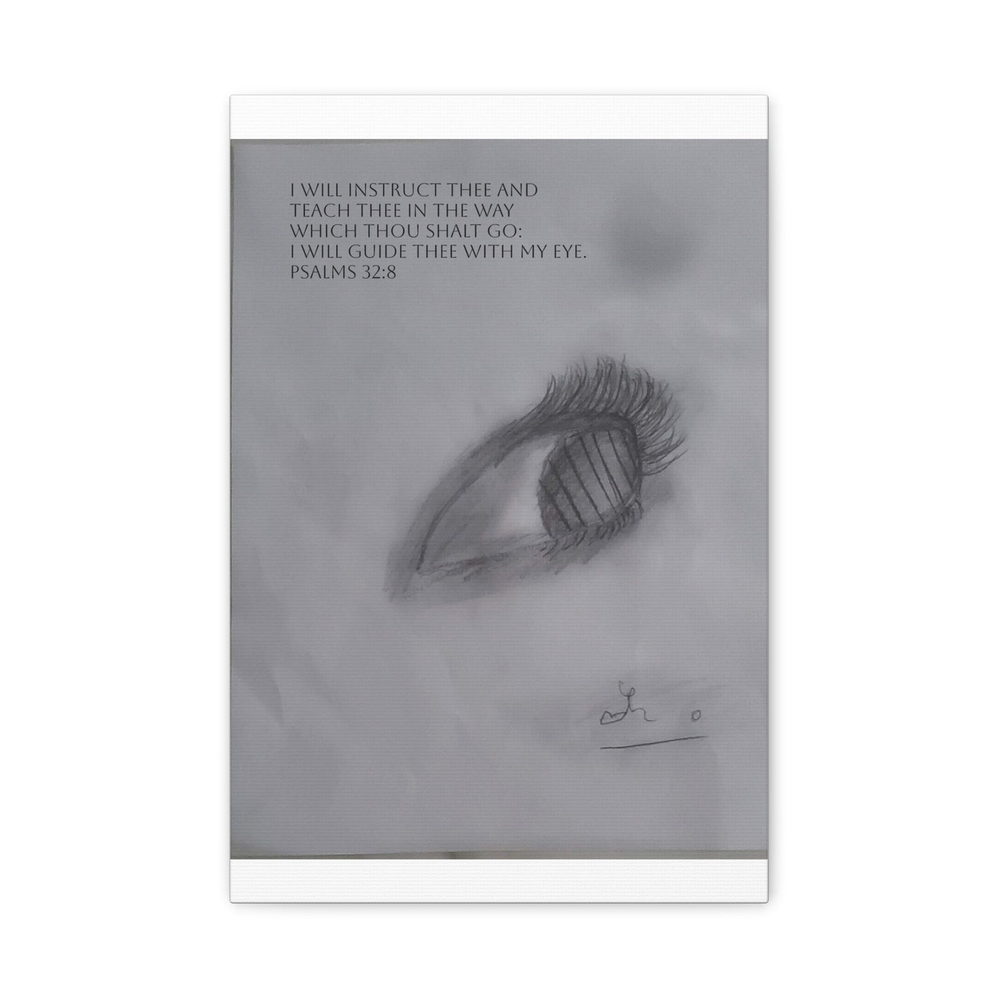 Canvas Wall Art - Jesus is Watching on Us