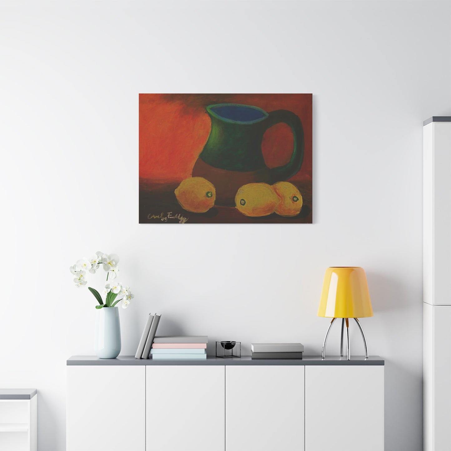 Canvas Print Tropical Lemon