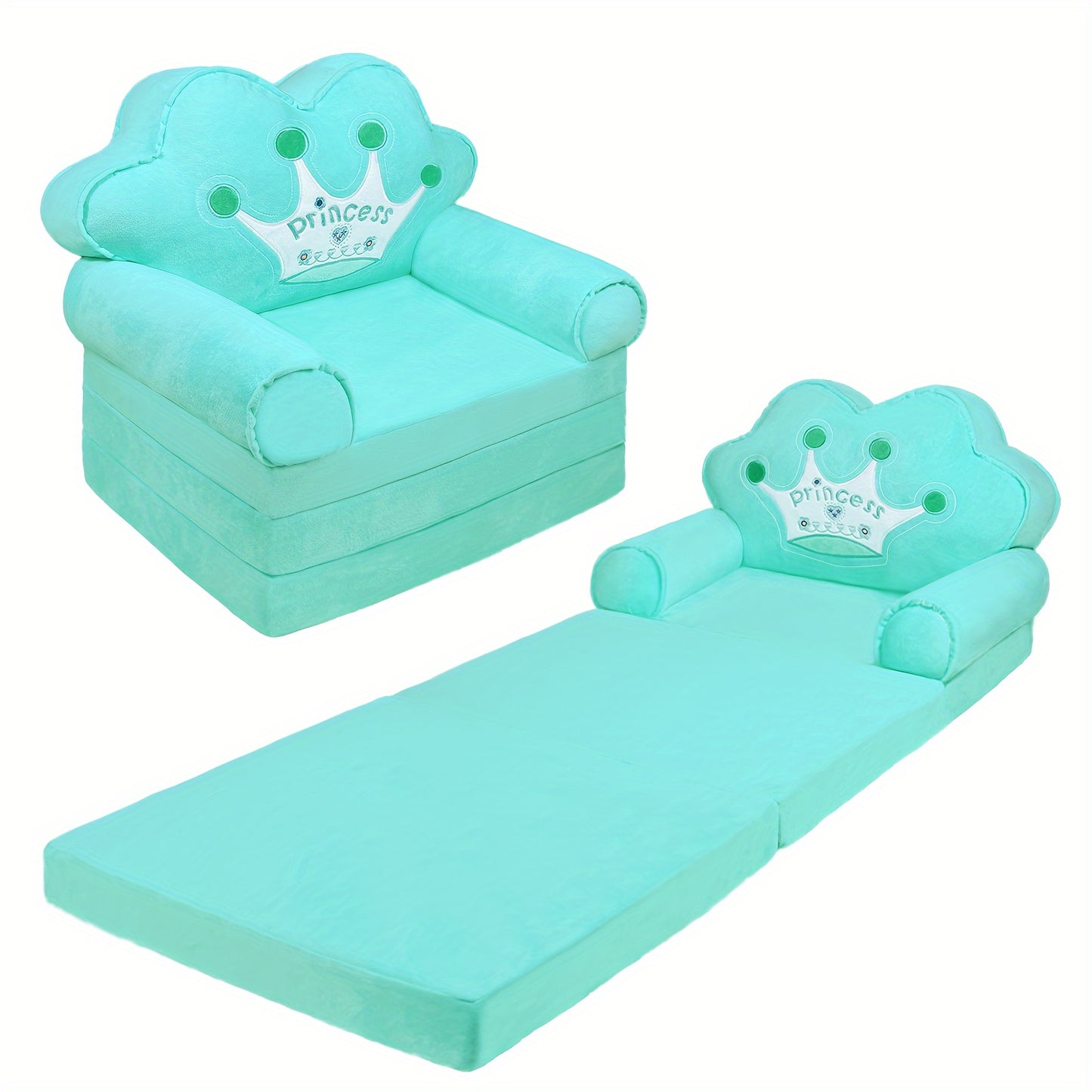 💖 Foldable Multifunctional Teenage Lounge Sofa (Pink): Plush, Washable Memory Foam Chair with Pillow and Armrests