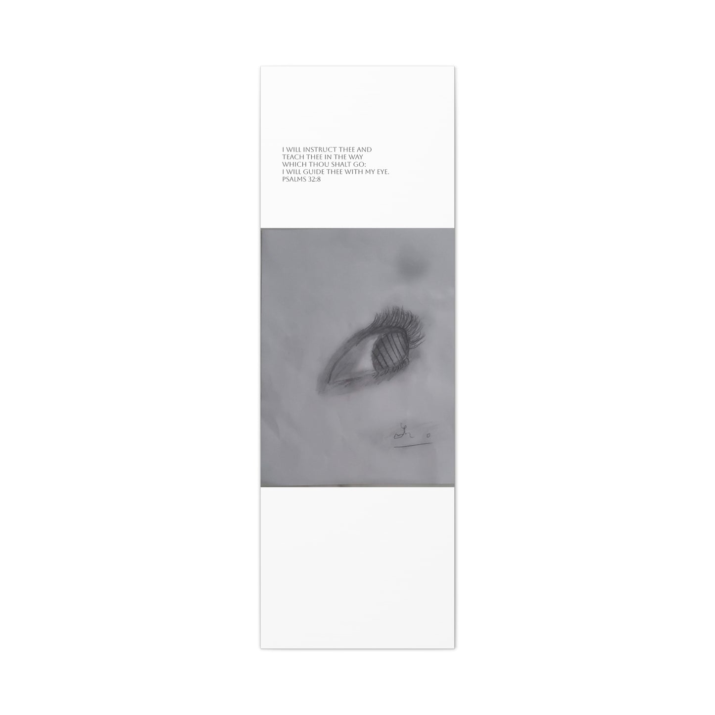 Canvas Wall Art - Jesus is Watching on Us