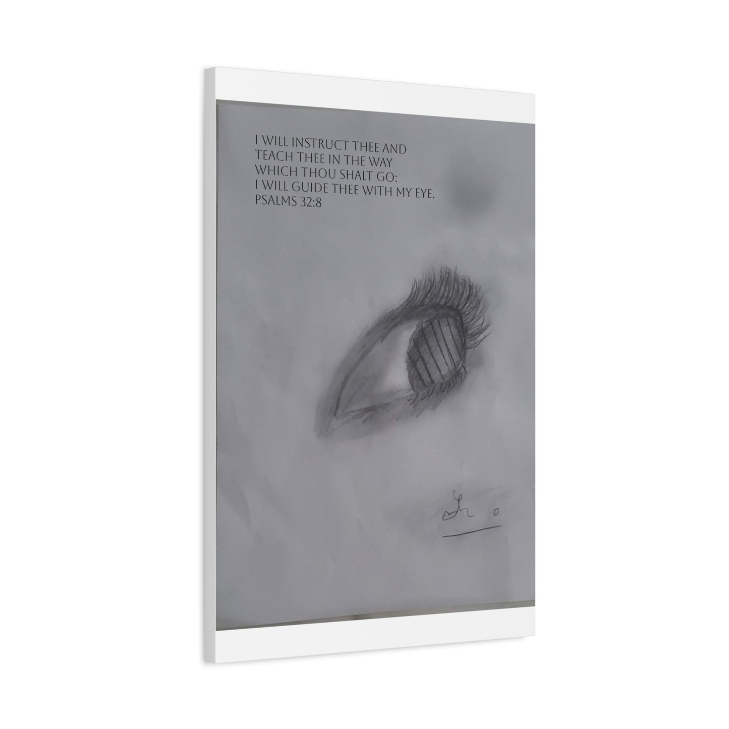 Canvas Wall Art - Jesus is Watching on Us