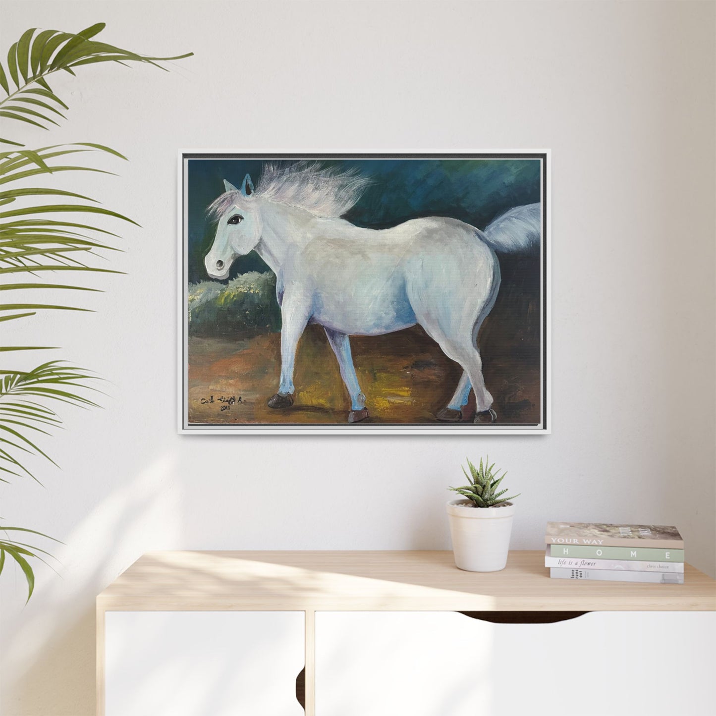 Canvas Horse Art
