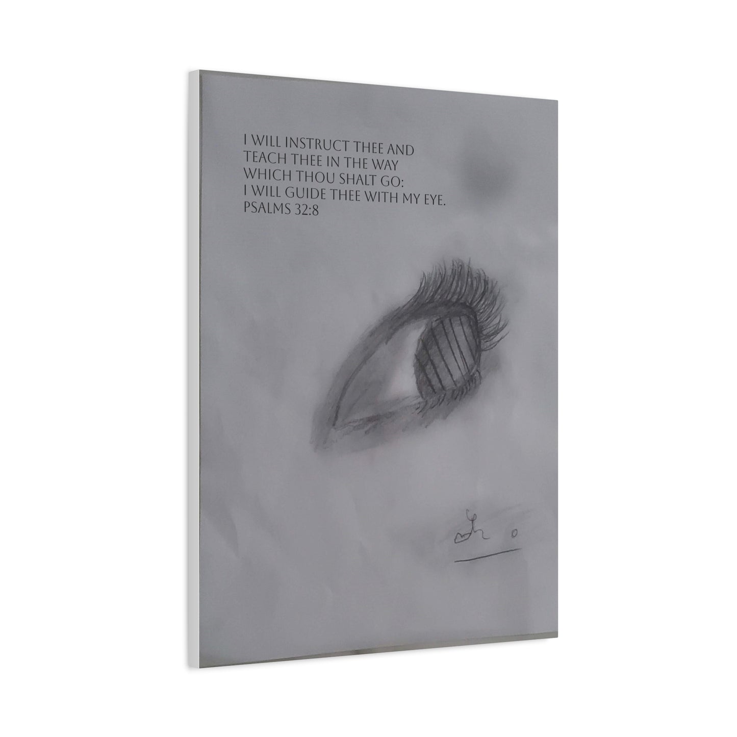 Canvas Wall Art - Jesus is Watching on Us