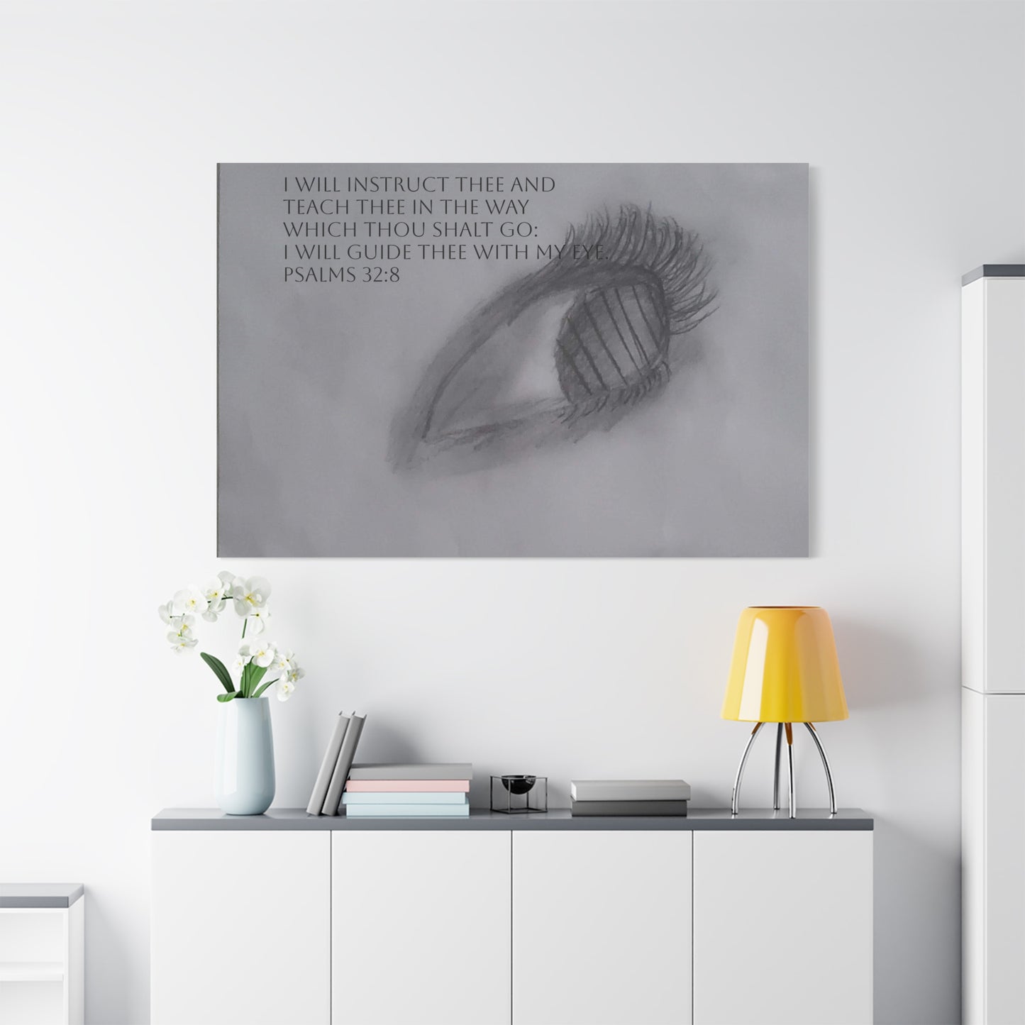 Canvas Wall Art - Jesus is Watching on Us