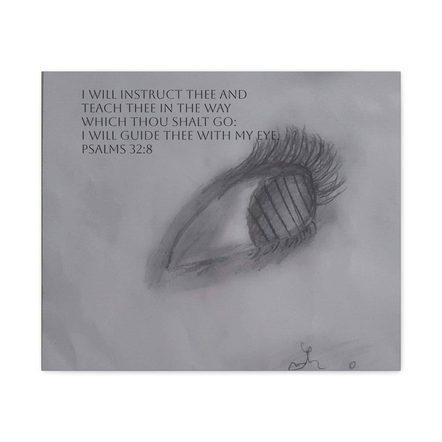 Canvas Wall Art - Jesus is Watching on Us