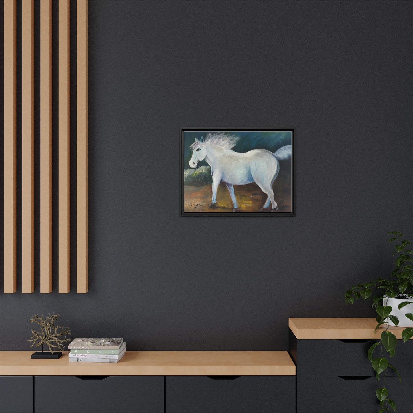 Canvas Horse Art