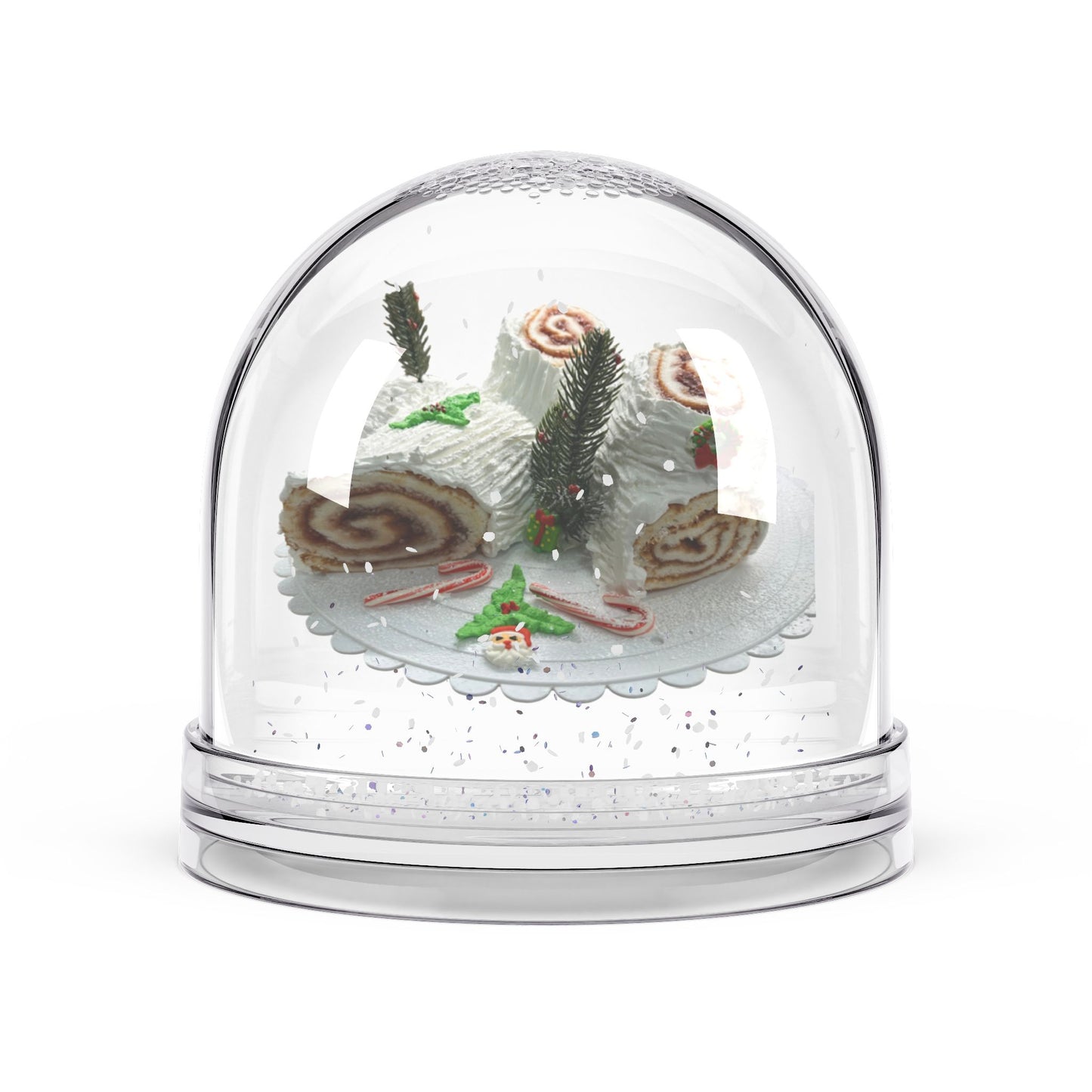 Festive Snow Globe Decoration, Holiday Home Decor, Christmas Gift, Winter Wonderland Scene, Collectible Ornament