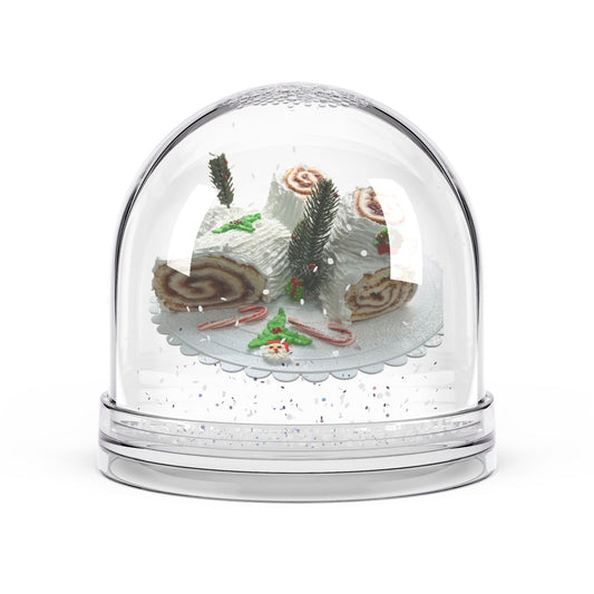 Festive Snow Globe Decoration, Holiday Home Decor, Christmas Gift, Winter Wonderland Scene, Collectible Ornament