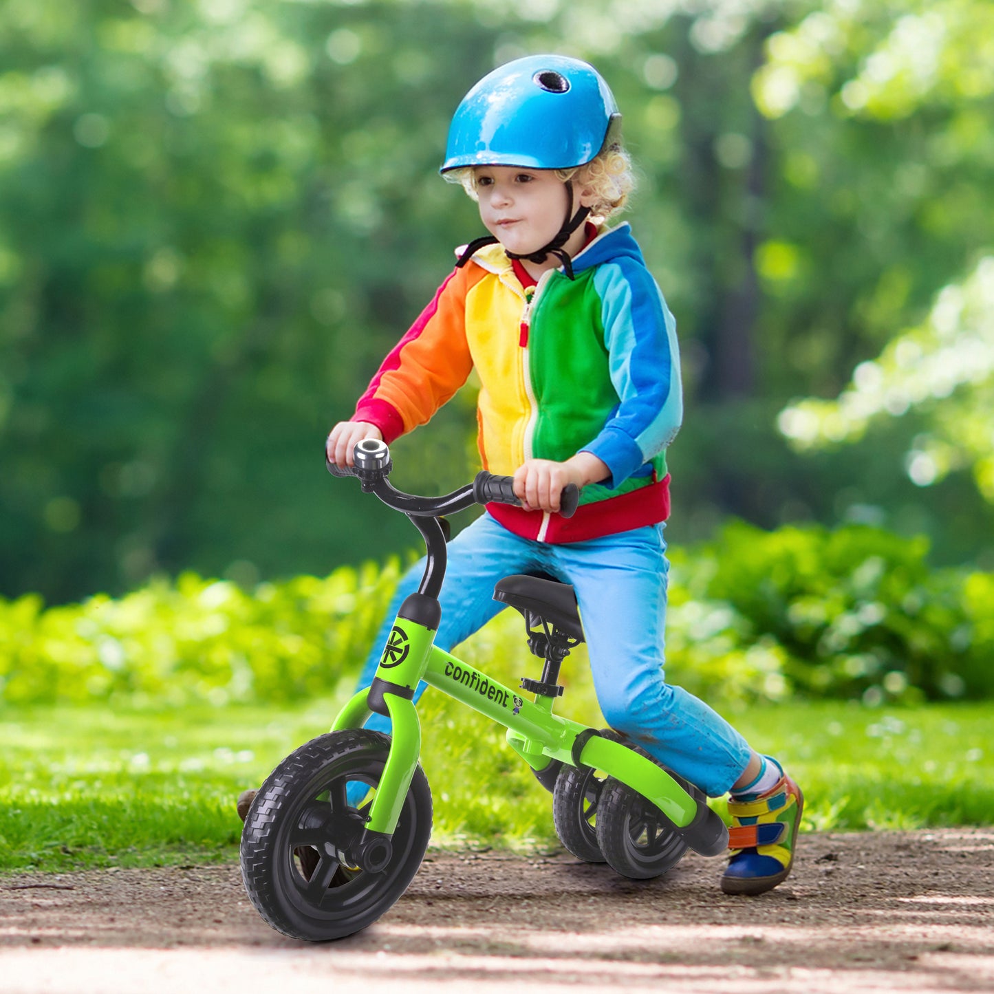 3-in-1 Kids Tricycle & Balance Bike (1-4 Years Old)