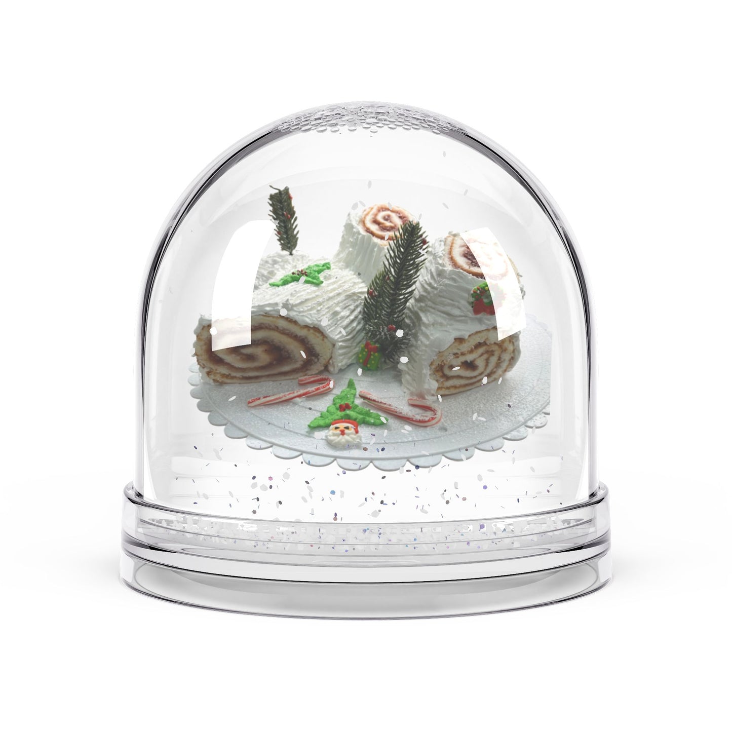 Festive Snow Globe Decoration, Holiday Home Decor, Christmas Gift, Winter Wonderland Scene, Collectible Ornament