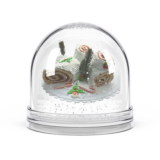 Festive Snow Globe Decoration, Holiday Home Decor, Christmas Gift, Winter Wonderland Scene, Collectible Ornament