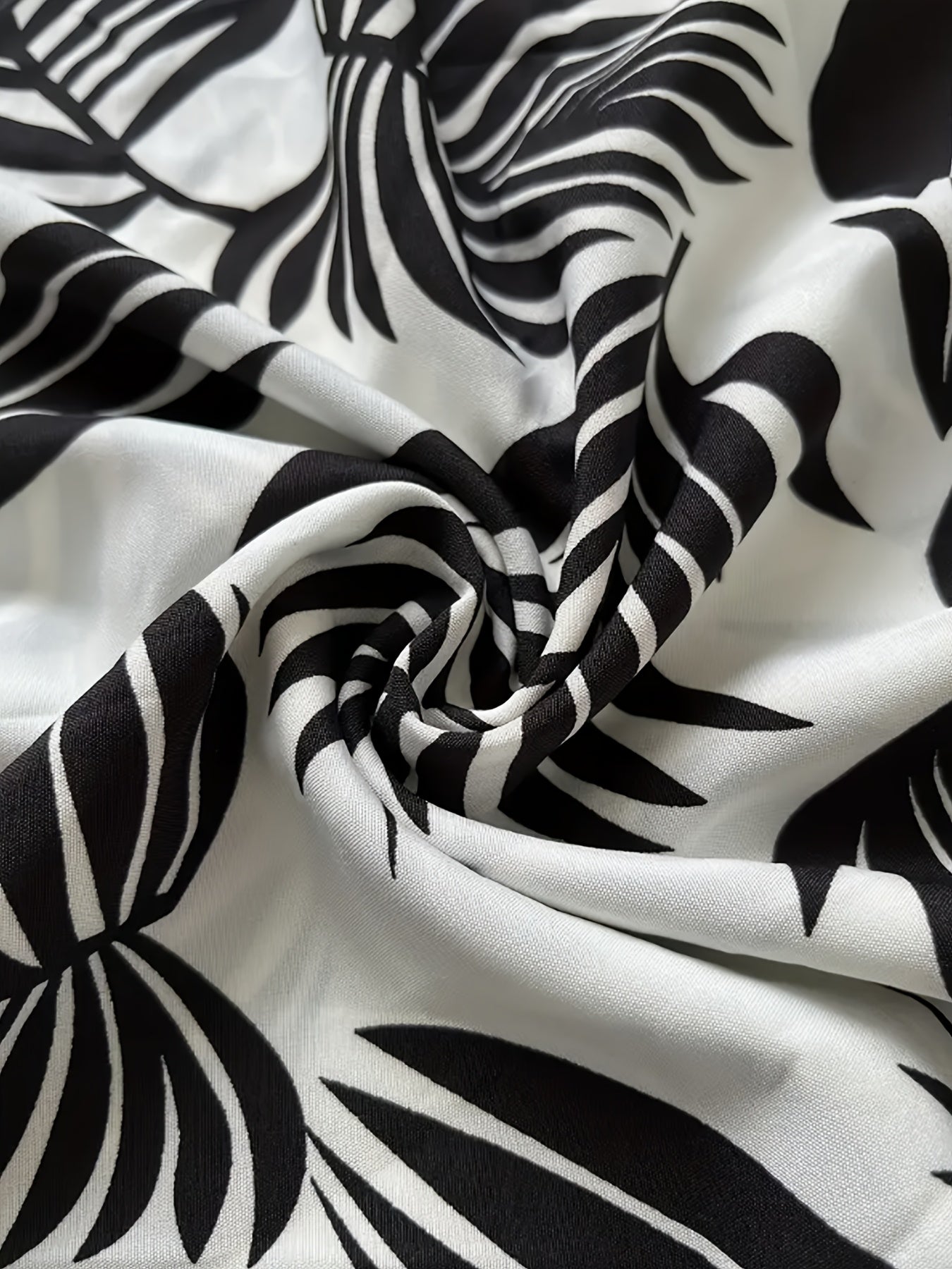 Tropical Print Women's Short Sleeve Shirt – Elegant Summer Floral Blouse